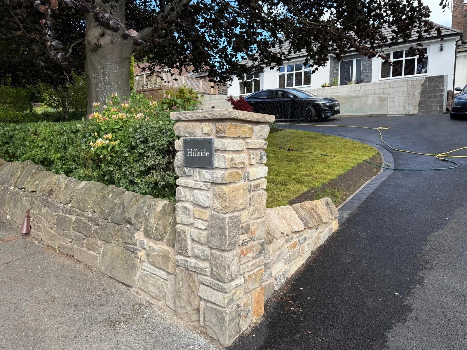 A characterful stone entrance